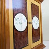 Wall cabinet with inlays, corner cabinet