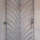 Art Deco wrought iron grill door 200x88cm