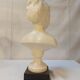 Wax bust "louyise brongniart" by miguel embil after houdon - 27 cm