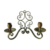 Wall lamp 40s in wrought iron