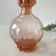 Glass carafe pink
