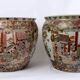 Pair fish aquarium - chinese porcelain - cloisonné enamel - canton - epoch: xxth century