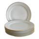 Petites assiettes en porcelaine de Limoges