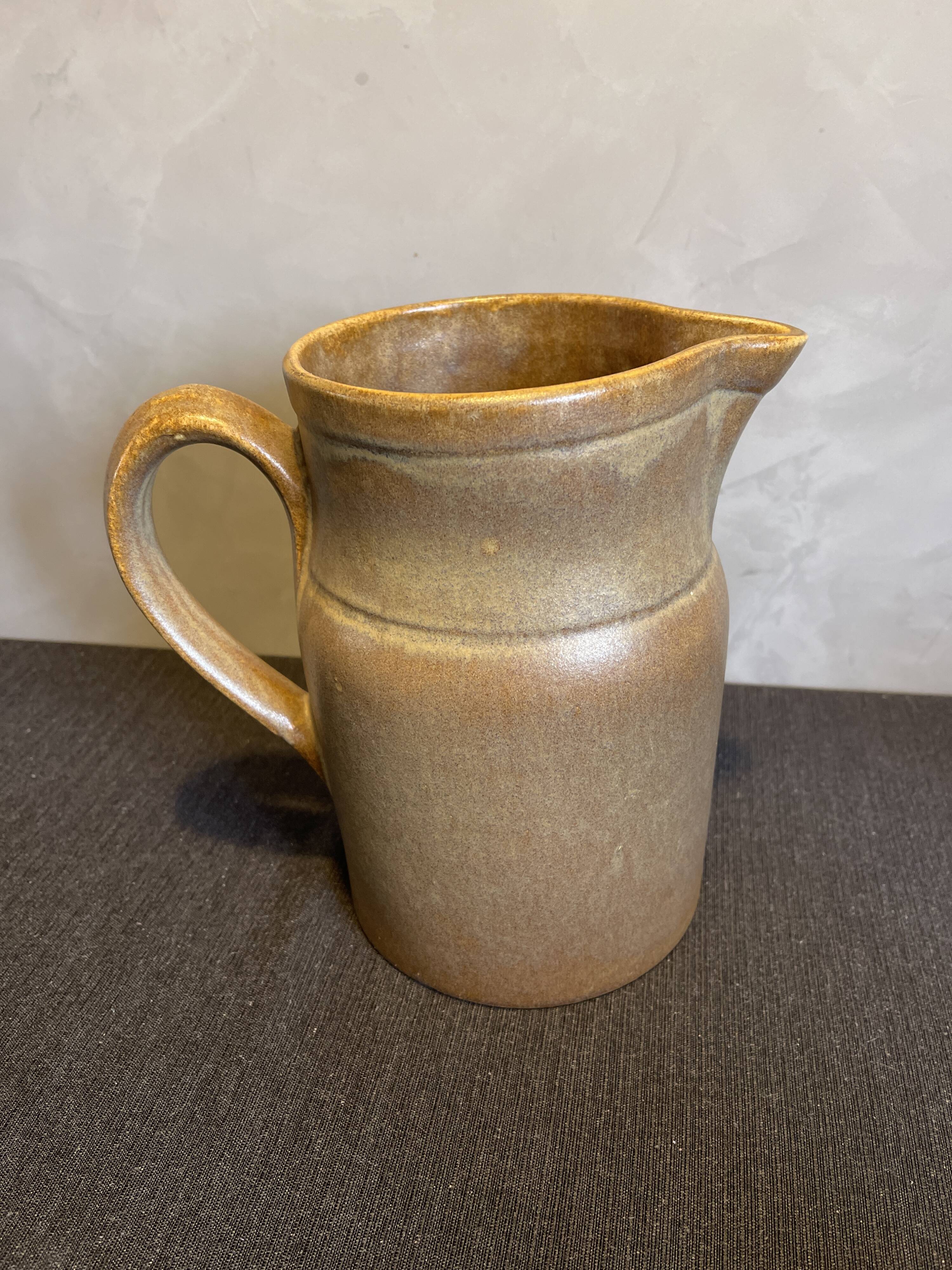 Stoneware pot Digoin France