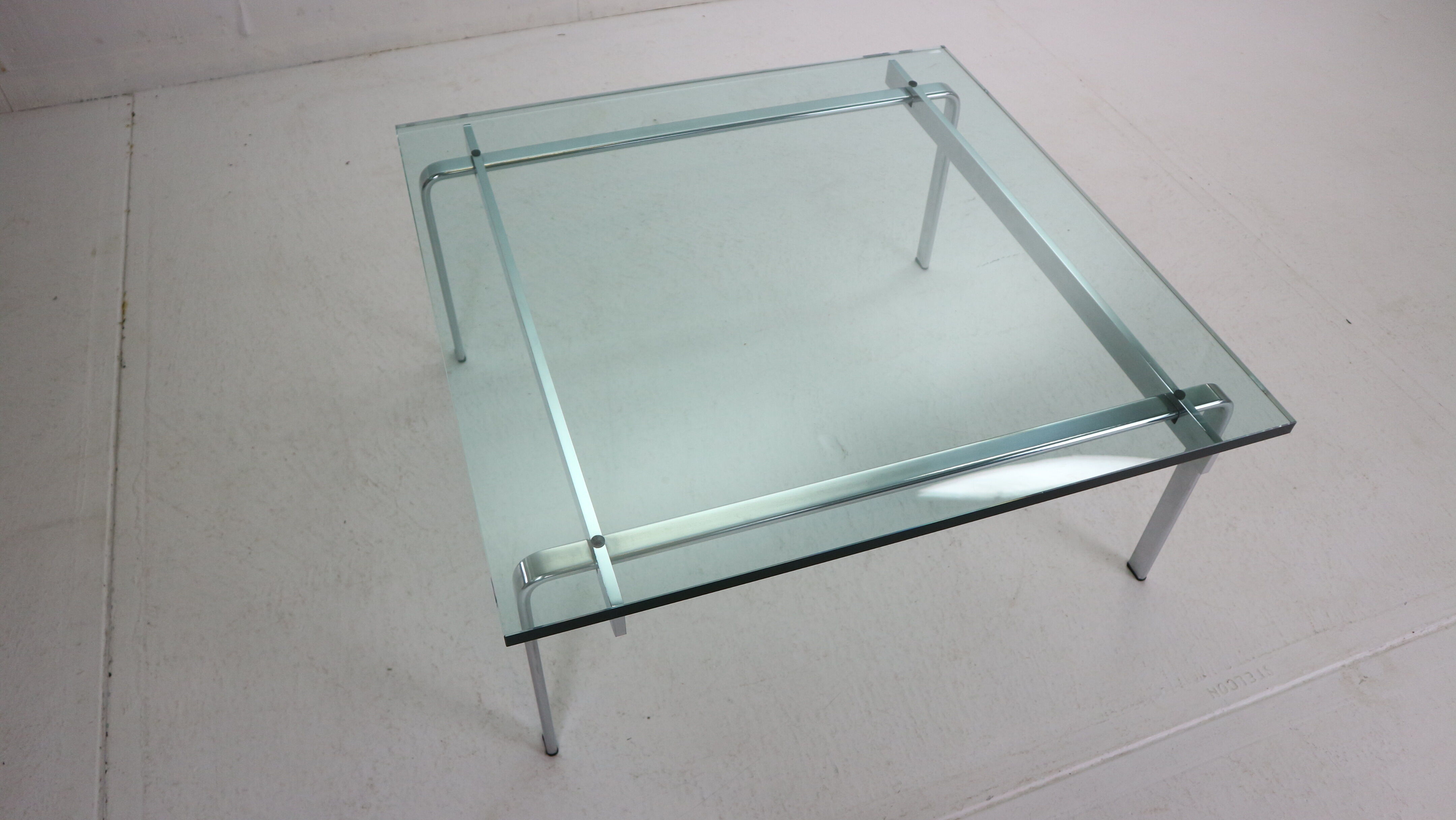 Preben Fabricius& Jørgen Kastholm "FK90" Coffee Table, Kill International, 1970s