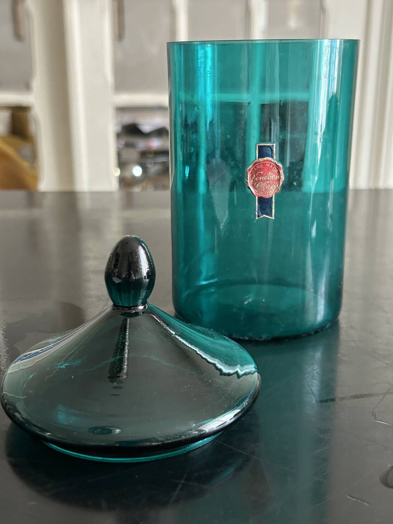 Murano glass box, 1960s