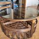 bamboo table