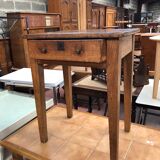 Small farmhouse table with drawer