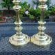 Magnificent pair of golden candlesticks