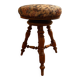Antique turned wooden stool – late 19th century