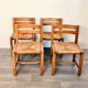 Ensemble de 4 chaises de Maison Regain