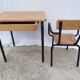 Schoolboy's desk and his chair