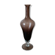 Vintage smoked blown glass vase from Empoli