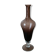 Vintage smoked blown glass vase from Empoli