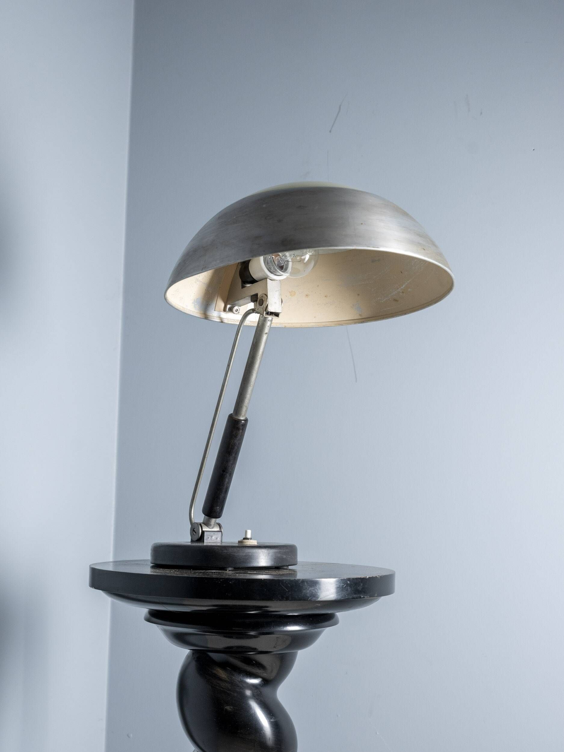 Bauhaus table lamp by Karl Trabert for G. Schanzenbach, 1930s