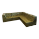 6 Piece Modular Sofa from Laauser