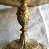 Coupe ancienne en bronze "decor a l' antique"