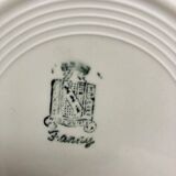 6 dessert plates Nidervillier, model Fanny.