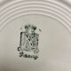 6 dessert plates Nidervillier, model Fanny.