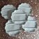 Set of 5 porcelain asparagus plates Lafarge Limoges France