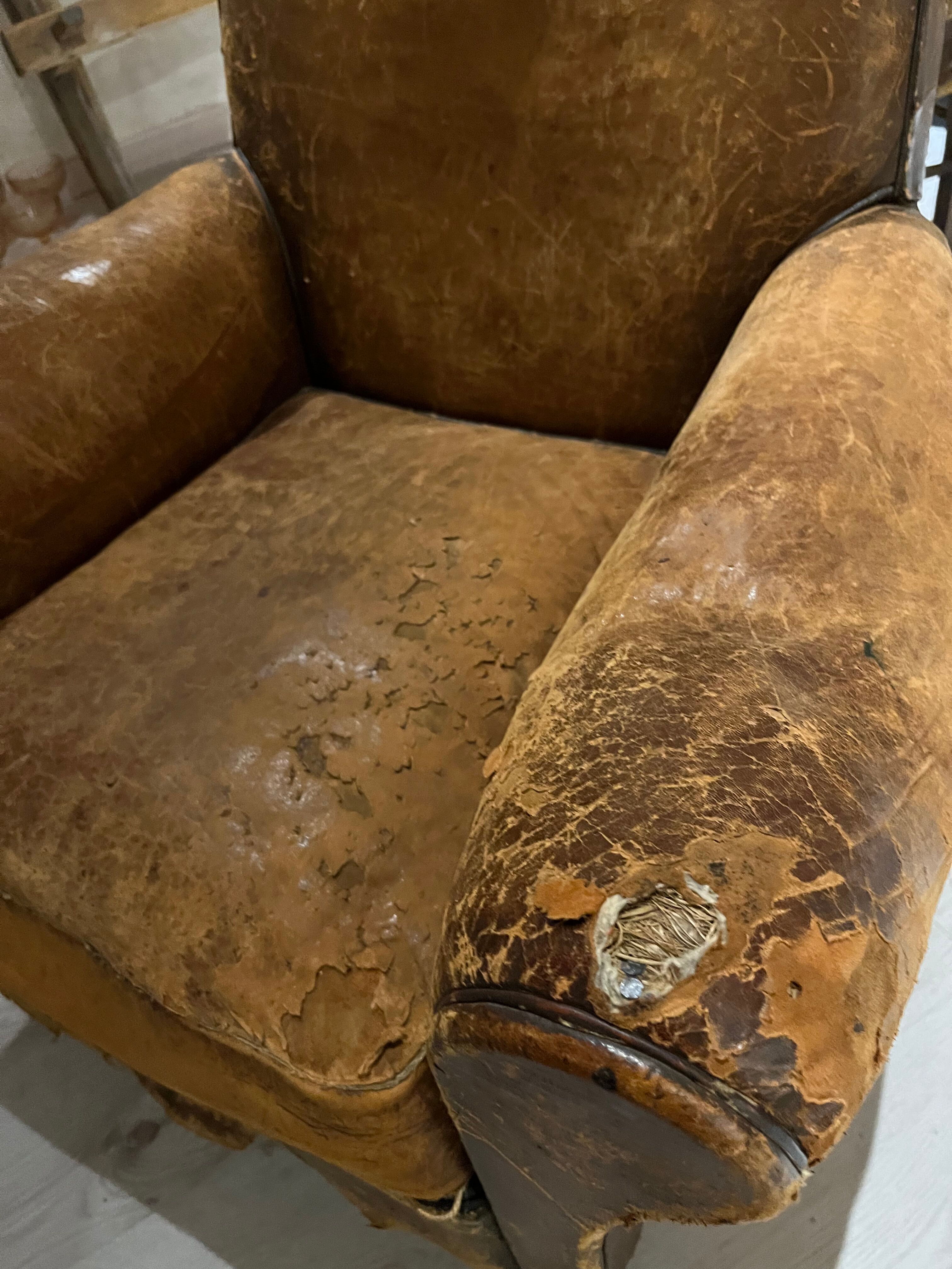 Vintage club armchair 1950