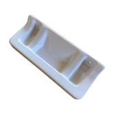 Vintage soap holder in earthenware