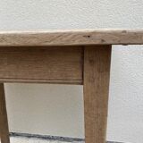 Antique solid wood table