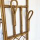 Vintage rattan wardrobe