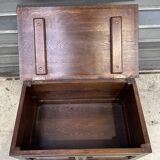Solid wood chest