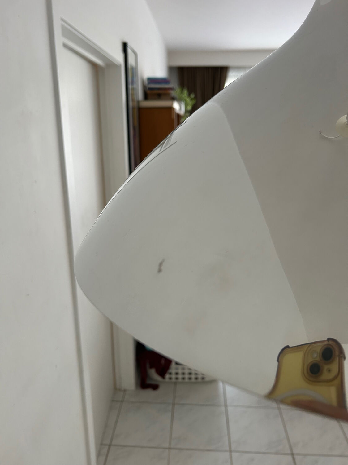 Vintage chrome pendant Lisa Johansson-Pape for Orno