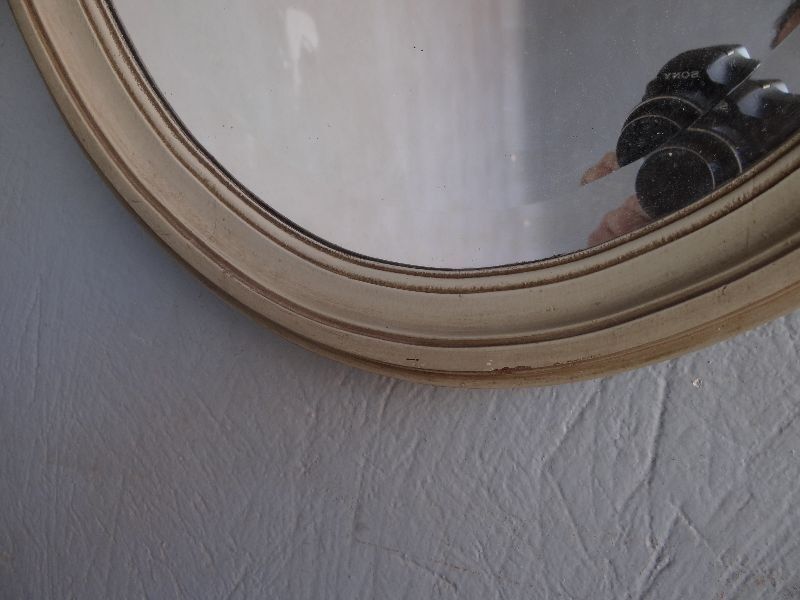 Mirror lacquered style Louis XVI 1900 60x40cm