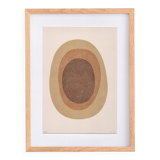 Abstract painting 30x40cm - painting B 248 signed Eawy