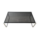 Table basse style "Bauhaus" de 1980