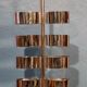 Design lamp "Cactus" 8 fires 1960