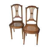 Louis XVI chairs with cyear seating