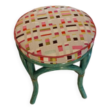 Maugrion rattan stool