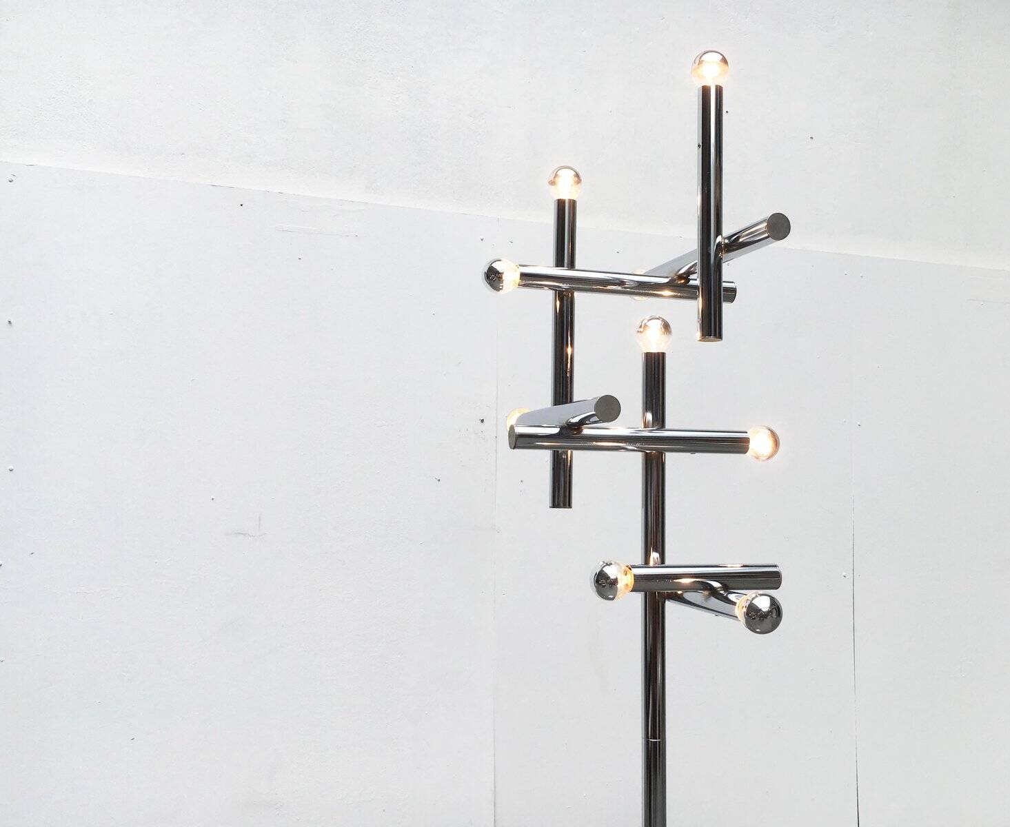 Swiss Space Age floor lamp by Temde