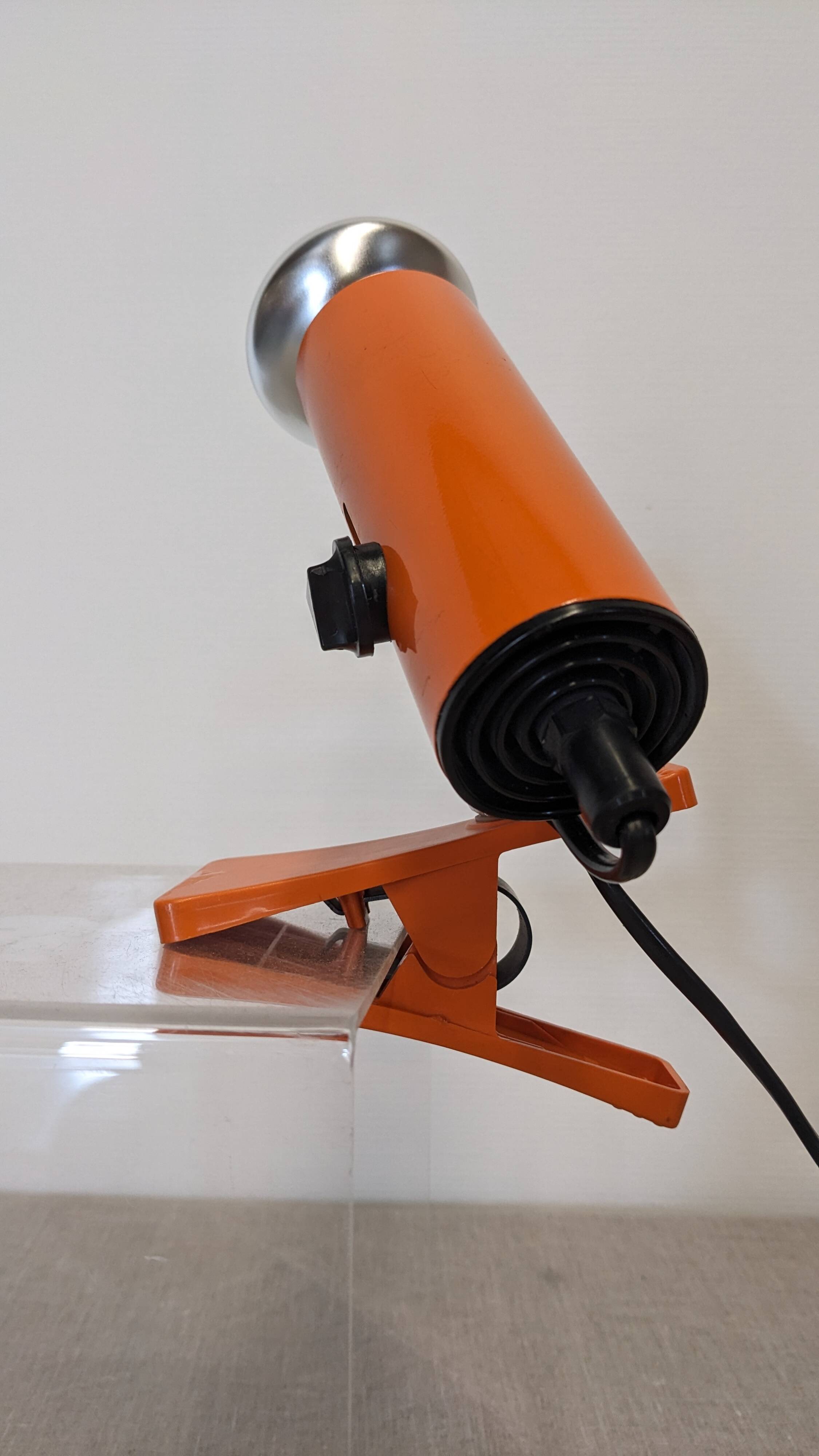 Italian clamp spotlight by Targetti, 1960s-70s