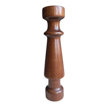 Bougeoir bois tourné de style scandinave
