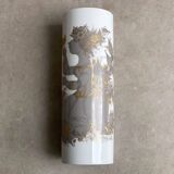 XL Scandinavian vintage Björn Wiinblad vase Sammuramat, Rosenthal, gold decor