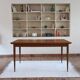 Extendable dining table in teak, tapered legs, 1960s.
