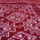 Kilim red wool handmade