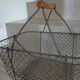 Old metal basket