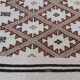 Handmade beige mergoum carpet  70x130cm