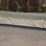Large Louis XV style mirror with white rocaille