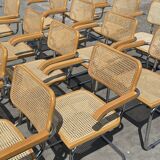 Chair model Cesca by Marcel Breuer with armrests B64