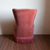 Old pink toad chair