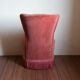 Fauteuil crapaud vieux rose