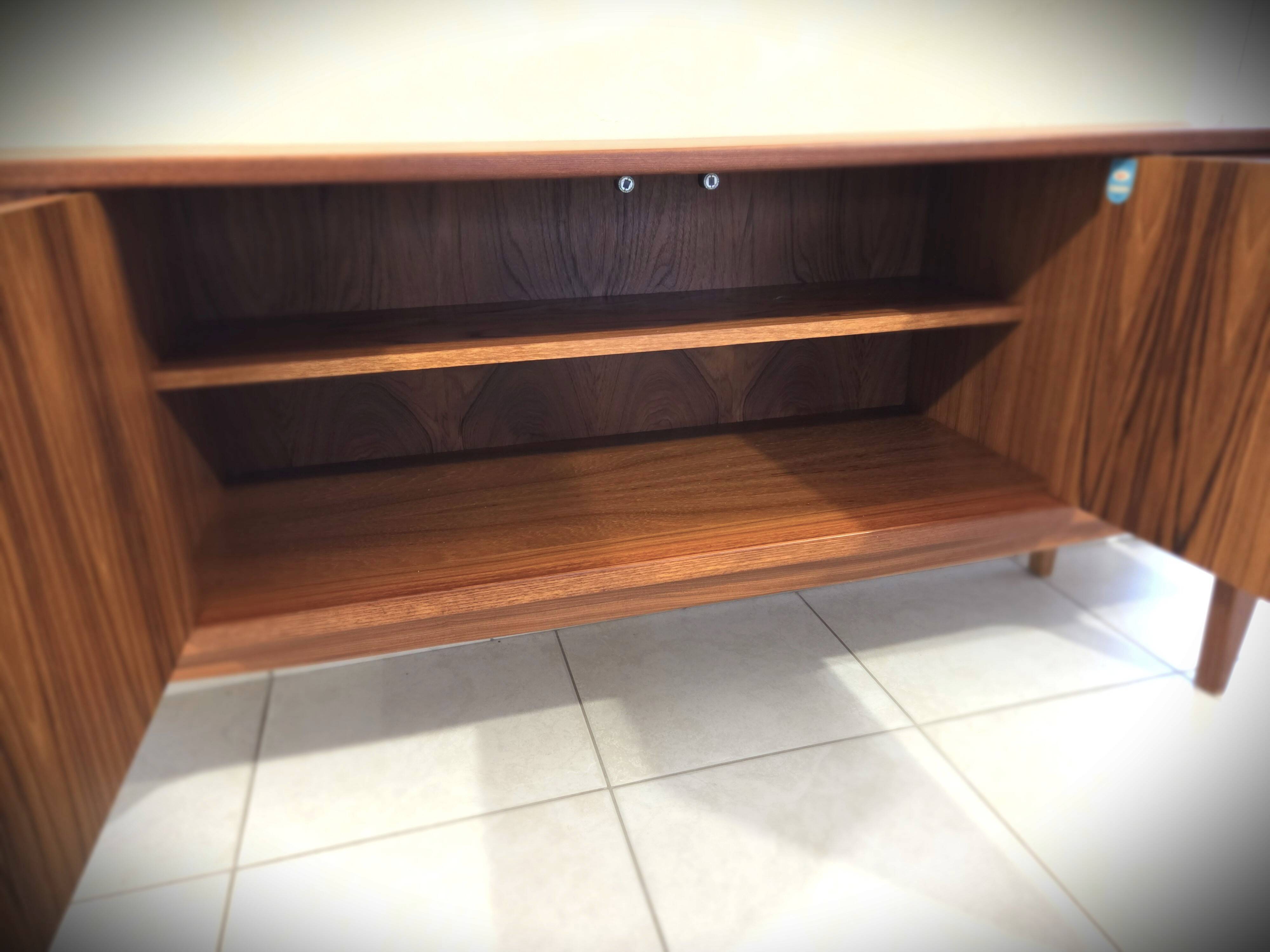 Scandinavian teak sideboard design