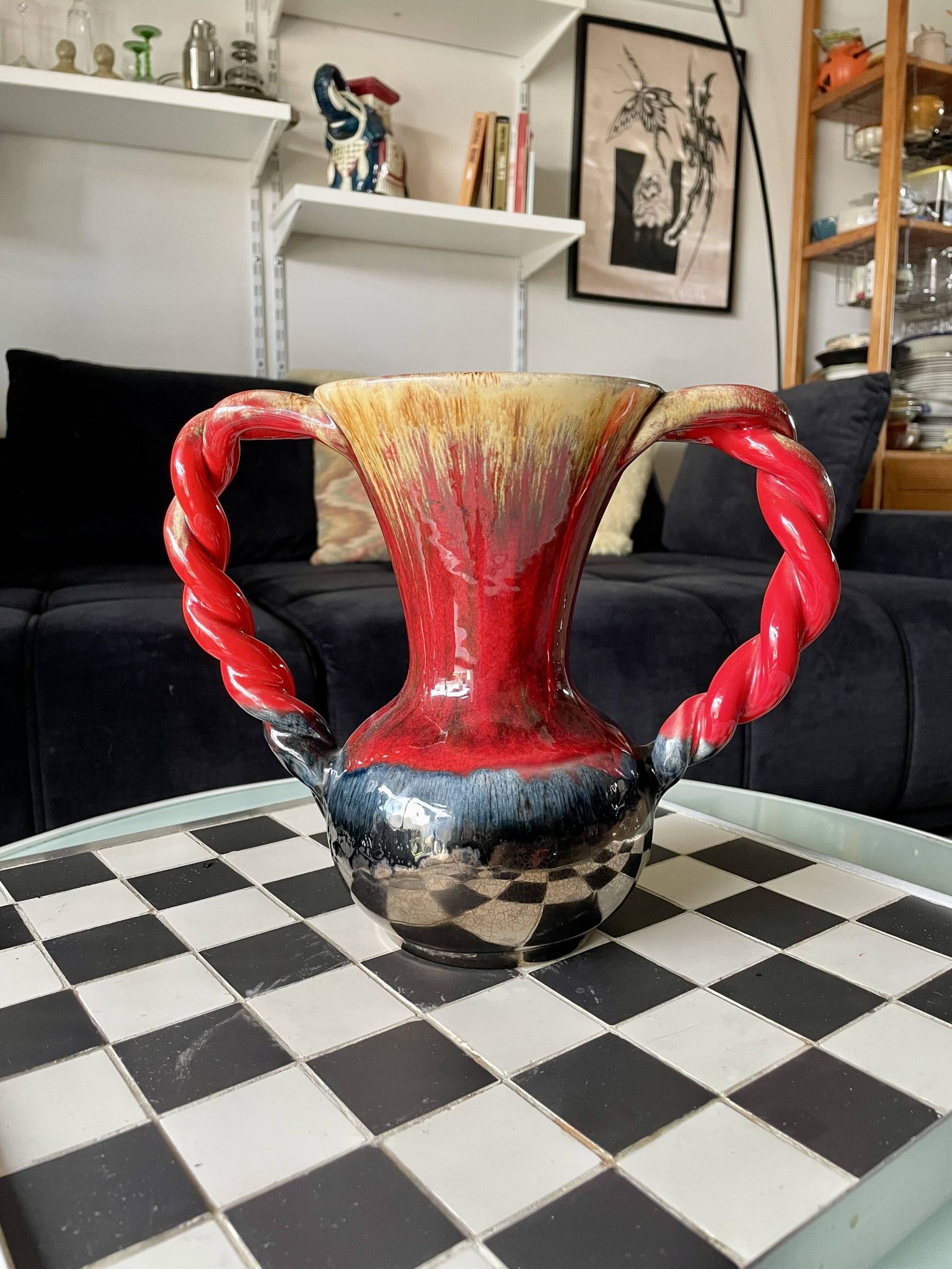Vase céramique vallauris Mid Century